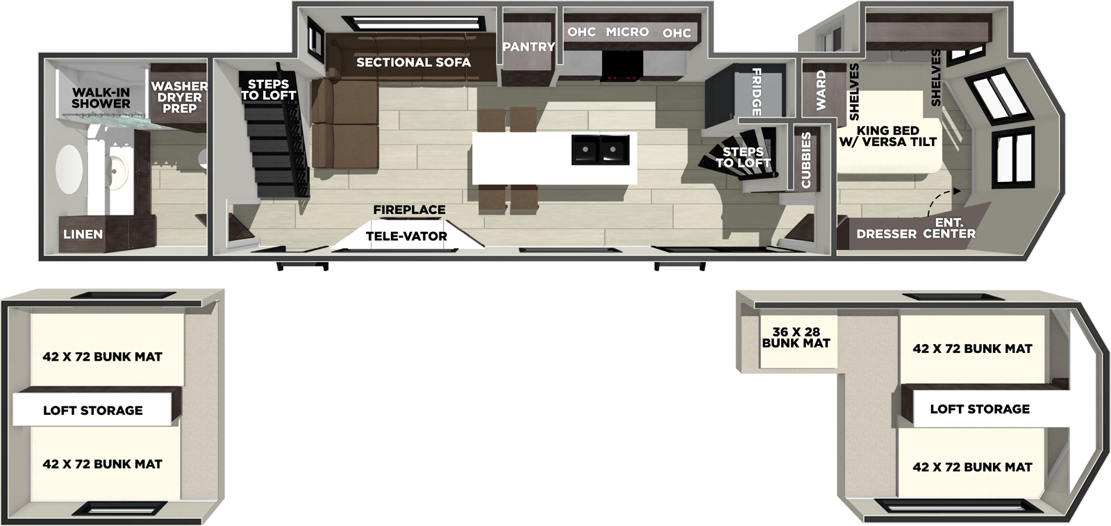 Salem Villa 42ICE Floorplan